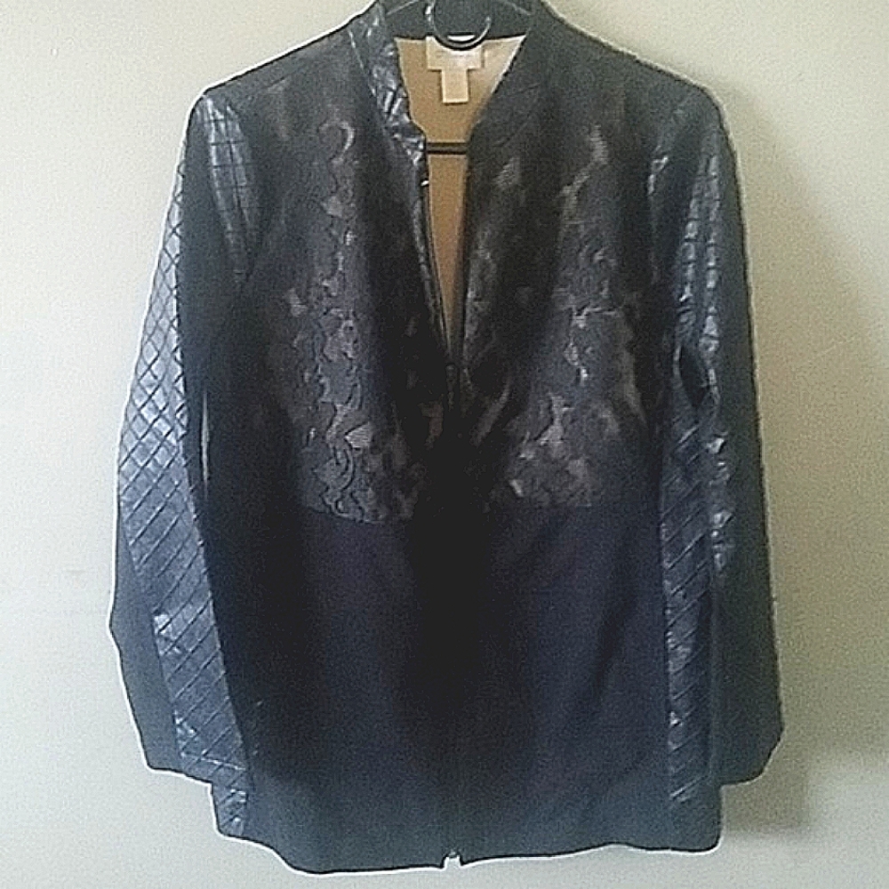 CHICO'S Black  Lace Jacket